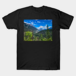 Jasper National Park Mountain Landscape Photography V2 T-Shirt